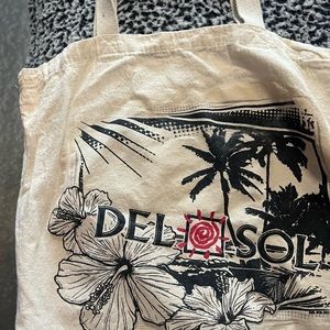Del Sol color changing canvas bag.